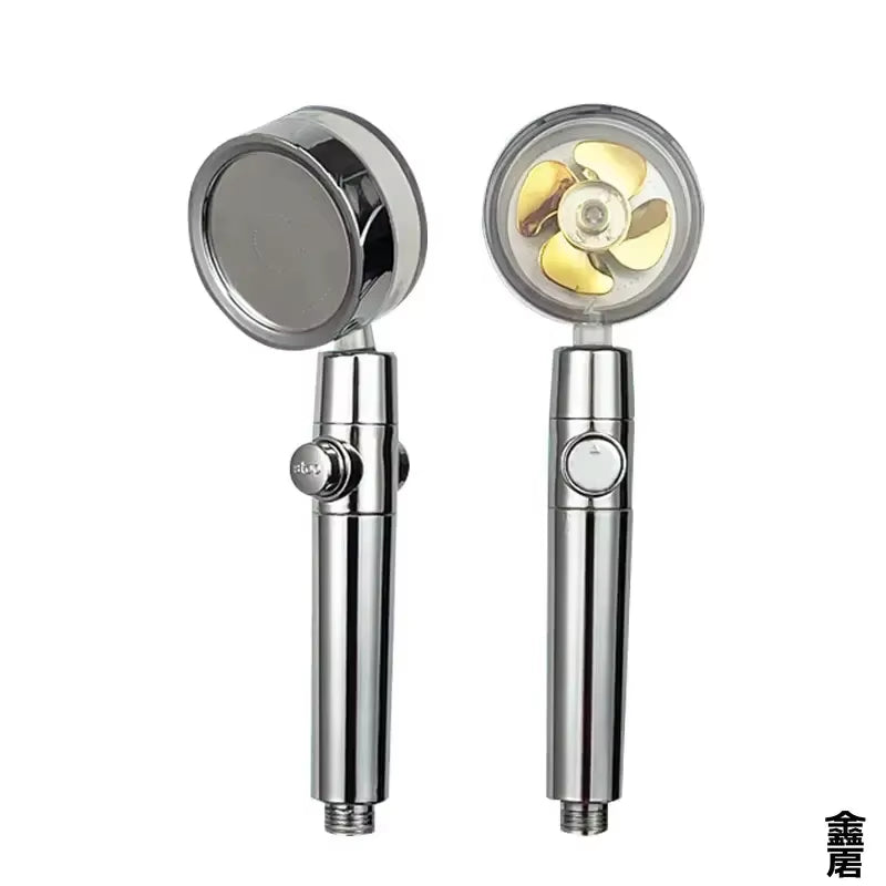 Revitalize Your Shower Experience with the 360° Rotating Twin Turbo High Pressure Water Saving Shower Head